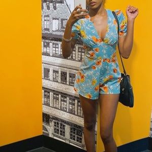 Floral romper